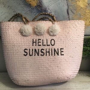 Hello Sunshine Beach Bag
